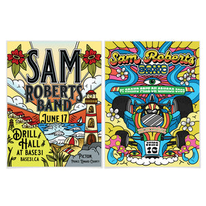 Sam Roberts Band Poster Bundle