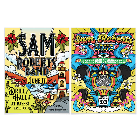 Sam Roberts Band Poster Bundle