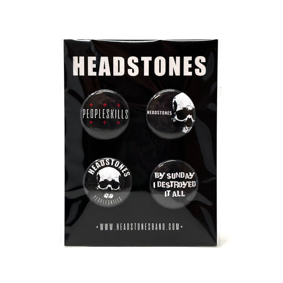 Headstones Pin Pack