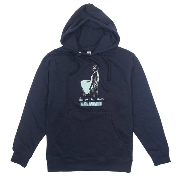 Love Will Be Reborn Hoodie - Navy