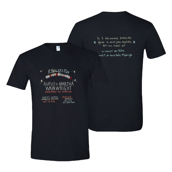 2022 Official Wainwright Family Christmas Show Tee