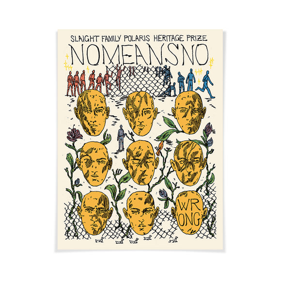 NOMEANSNO 2021 SLAIGHT FAMILY POLARIS HERITAGE PRIZE POSTER