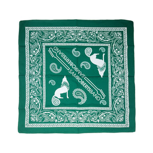 Wolf Bandana - Green