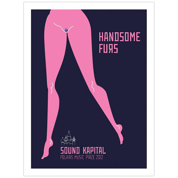 Handsome Furs 2012 Polaris Music Prize Poster