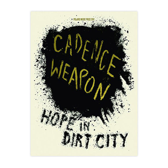 Cadence Weapon 2012 Polaris Music Prize Poster