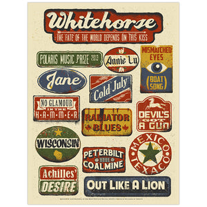 Whitehorse 2013 Polaris Music Prize Poster