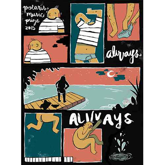 Alvvays 2015 Polaris Music Prize Poster