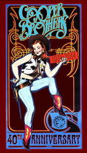 Cooper Brothers 40th Anniversary Poster (Autographed)