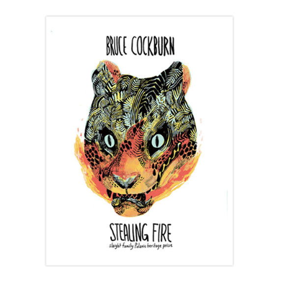 Bruce Cockburn 2018 Slaight Family Polaris Heritage Prize Poster