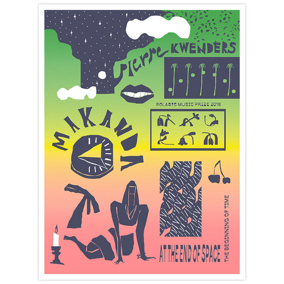 Pierre Kwenders 2018 Polaris Music Prize Poster