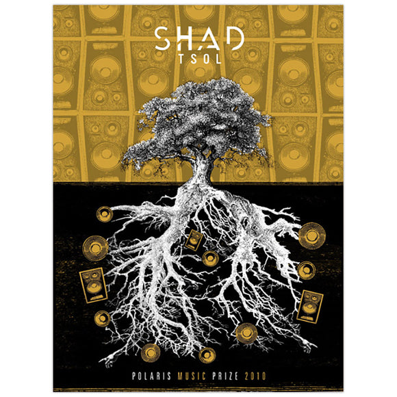 Shad 2010 Polaris Music Prize Small Poster
