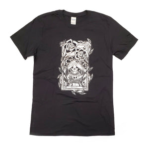 Unisex Black Shirt: Tarot Card