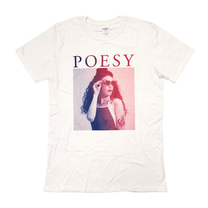 Unisex White Shirt: Portrait