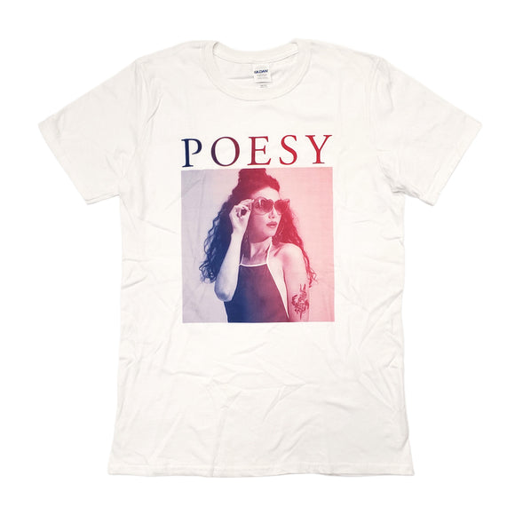 Unisex White Shirt: Portrait