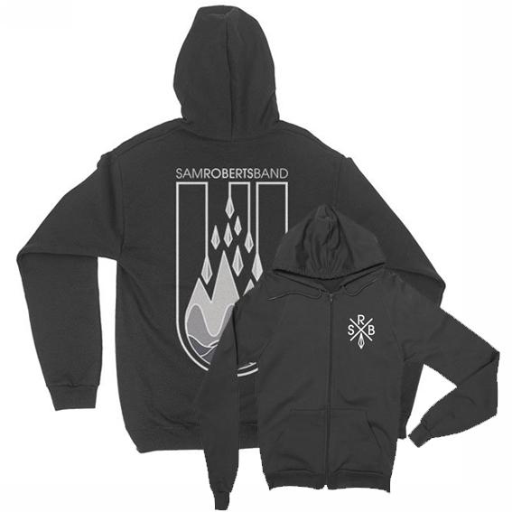 Terraform Zip Up Hoodie - Black